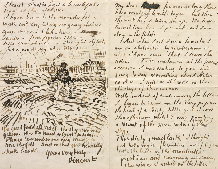  文森特·威廉·梵高  Vincent Willen Van Gogh —— 梵高的信件